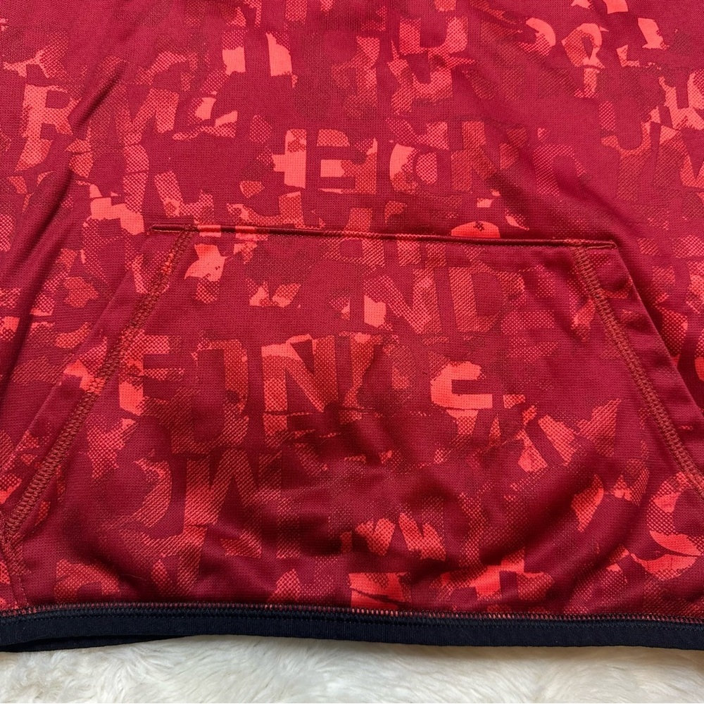 Under Armour Hoodie Pullover Red Size Small - Picture 3 of 16